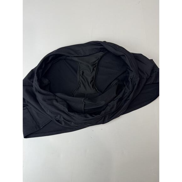 Lands End Black Swim Skirt Skort Swimsuit Beach Preppy Women's Size 12 - Picture 9 of 9